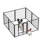 Dog Playpen Simple Deluxe Outdoor Portable 24 cm 8 painéis