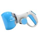 Dog Pooper Scooper portátil com bolsas ergonômicas azuis