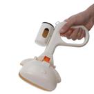Dog Pooper Scooper portátil com dispensador de bolsas bege