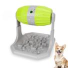 Dog Puzzle Feeder Toy Rotating Treat Dispenser Green