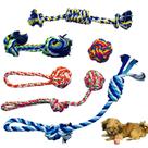 Dog Rope Toys Otterly Pets para cães pequenos e de brinquedo (pacote com 6)