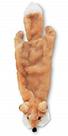 Dog Toy Best Pet Supplies 2 em 1 Stuffless Squeaky Fox Medium