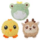 Dog Toy D KING Squeaky Balls, pacote com 3 bolas para cães pequenos e médios