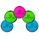 Dog Toy Hyper Pet Flippy Flopper, 9 discos voadores, pacote com 5