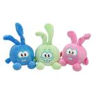 Dog Toy Plush Squeaky Bunny para diversão e treinamento, conjunto de 3 Dog Toy Plush Squeaky Bunny para diversão e treinamento, conjunto de 3