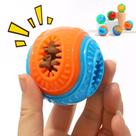 Dog Treat Ball Toy TPR Chew Puzzle Ball para cães pequenos/médios