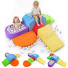 Dogern Conjunto de 6 Blocos de Espuma para Escalada, Brinquedo Macio para Bebês e Crianças Pequenas Dogern Conjunto de 6 Blocos de Espuma para Escalada, Brinquedo Macio para Bebês e Crianças Pequenas