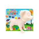 Doguinho para Pintar + 5 Tintas Laváveis e Pincel - HomePlay