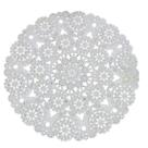 Doilies toalha de papel rendado Redondo 25cm Branco 52 un