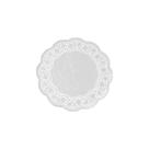 Doilies toalha de papel rendado Redondo 25cm Branco 52 un