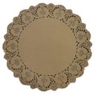 Doilies toalha de papel rendado Redondo 36cm Kraft 52 un