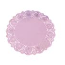 Doilies toalha de papel rendado Redondo Rosa 34,5cm 52 un