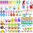 Dokeawo 100 Peças de Brindes para Ovos de Páscoa para Festa Infantil Dokeawo 100 Peças de Brindes para Ovos de Páscoa para Festa Infantil