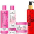 Dolce Rosa Kit Tratamento Cuidados Intensos P Cabelos Com Quimica
