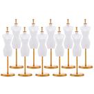 Doll Clothes Form Dress Doll Stand Doll Display Holder x10 Doll Clothes Form Dress Doll Stand Doll Display Holder x10