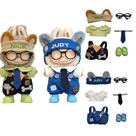 Doll Clothes Tuff Supplies Conjunto de 12 peças Fox&Bunny para boneca de 17 cm