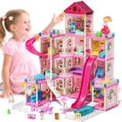 Doll House Lehoo Castle Dreamhome de 4 andares e 12 quartos com boneca Doll House Lehoo Castle Dreamhome de 4 andares e 12 quartos com boneca