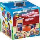 Doll House Playmobil Take Along Modern com 3 bonecos e acessórios