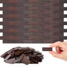 Dollhouse Flooring Sintuff, 200 unidades, mini madeira, escala 1:12