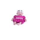 Dolls collection reborn macacao pink 457