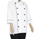 Dólmã chef de cozinha branco - g rs panificação