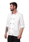 Dolma Chef Unissex Oxford Baikal Branco