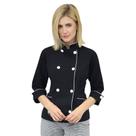 Dolmã Chefe de Cozinha Feminino Manga 3/4 - Camisa Feminina Chefe de Cozinha