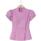 Dolma feminino para chef de cozinha e confeiteira uniforme profissional