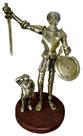Dom Quixote E Sancho Pança Bronze Estatueta Miguel Cervantes