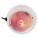 Dome Light Perko com lâmpadas vermelhas e brancas Dome Light Perko com lâmpadas vermelhas e brancas