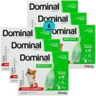 Dominal pipeta para cães 1 a 5kg 0,5ml verde 3 unid. kit com 6 cxs prevenção de pulgas e carrapatos