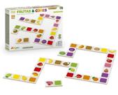 Dominó frutas e cores