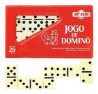 Dominó Profissional De Osso - Estojo Com 28 Peças- cor variado - Zein