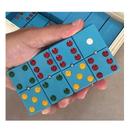 Dominó Profissional de Pvc Tamanho Medio - Espessura 1 Cm com Esfera Cor Azul