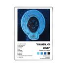 Donald Glover Awaken My Love HD Poster Autoadesivo À Prova D'água Para Decoração De Sala De Estar,