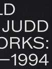 Donald judd - artworks 19701994