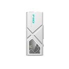 Dongle DAC portátil Fiio/JadeAudio KA13 USB-C prateado