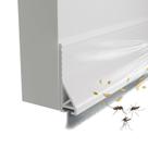Door Draft Stopper cuysfead 39 com escova para exterior e interior