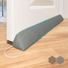 Door Draft Stopper SYIPO Triangle 35,4 polegadas, vedação de porta inferior