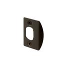 Door Latch Strike Plate PRIME-LINE E 2516 Steel Bronze, pacote com 2