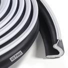 Door Weather Stripping Litaibai 40 pés preto para grandes lacunas
