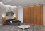Dormitorio Casal Ripado 2Pçs 6 Portas Mirage - Arbo Design