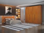 Dormitorio Casal Ripado 2Pçs 6 Portas Verona - Arbo Design