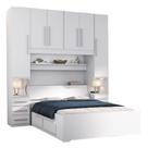 Dormitório De Casal Sem Cama 1220s Branco