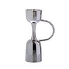 Dosador Barplay em aco inox preto 30/50ml -Fracalanza