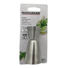 Dosador de Aço Inox Duplo 25/50ml C/ Graduação Profissional