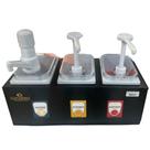 Dosador de Molhos Triplo 4,5L 52TR CostaFrio