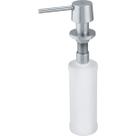 Dosador de sabão franke redondo aço inox escovado 330ml 13318
