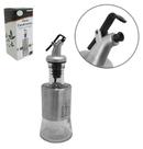 Dosador de Vidro com Inox para Azeite / Vinagrete 140 ml 19x6,5 cm Ø - Fu Xing
