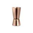 Dosador Drink - dosador de bebidas duplo inox 50ml e 25ml Bronze